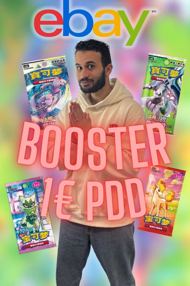 DESTOCKAGE BOOSTER 1 EURO PRIX DE DEPART !