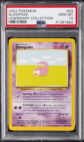 Slowpoke graded PSA 10 for sale on eBay
