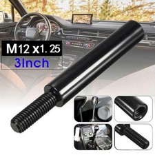 Enhance Shift Precision with this 3 Inch Black Car Shift Knob Extender