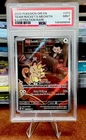 Team Rocket’s Meowth 203/182 PSA 9 MINT IR Full Art Destined Rivals EN 2025