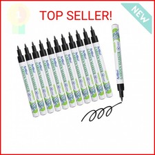 Artline Garden Markers, 0.8 mm Writing Width, Black, 12 Pack EK-780