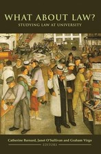 What About Law?: Studying Law at University by Graham Virgo Paperback Book The