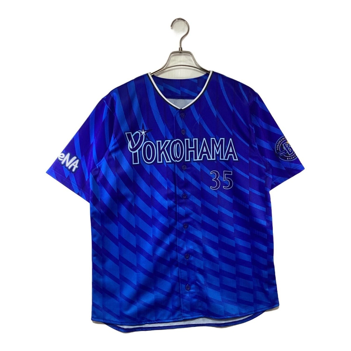 Yokohama DeNA Baystars SIZE L Blue 2024 Visitor Uniform 35