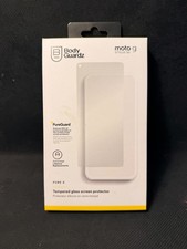 BodyGuardz Pure 2 Antimicrobial Temp. Glass Screen Protector Moto G Stylus 5G 