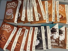 Keto Chow Shakes Variety Packets 18 Low Carb Meal Replacement Shakes