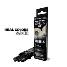 AK Interactive Real Color Markers: Wheels
