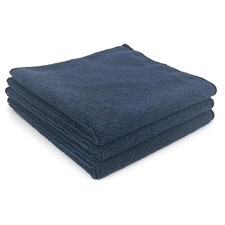 GrooveWasher Microfiber Cleaning Cloth for Vinyl 12in x 12in, Charcoal Black