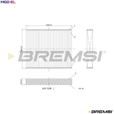 FILTER CABIN AIR FC0449C FOR CADILLAC OPEL AMPERA-E ASTRA/K/Sports/Tourer 2.0L
