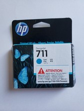 HP 711 29-ml Cyan DesignJet Ink Cartridge, CZ130A - 01/2021