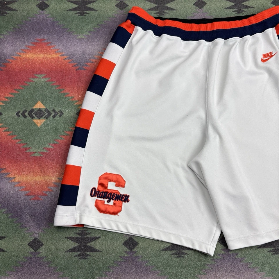 Pantalones Cortos de Baloncesto Nike Syracuse Naranja De Colección Para Hombre XL Equipo Emitidos Auténticos Foto 3 de 4