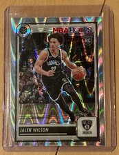 2023-24 Panini Nba Hoops Premium Stock - Jalen Wilson #215 Seismic Prizm (RC) SP