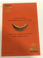 1998 Reese’s Cups Vintage Print Ad Advertisement pa18