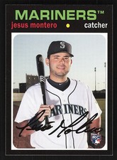 JESUS MONTERO ⚾ 2012 Topps Archives Baseball Card #55 Seattle Mariners RC