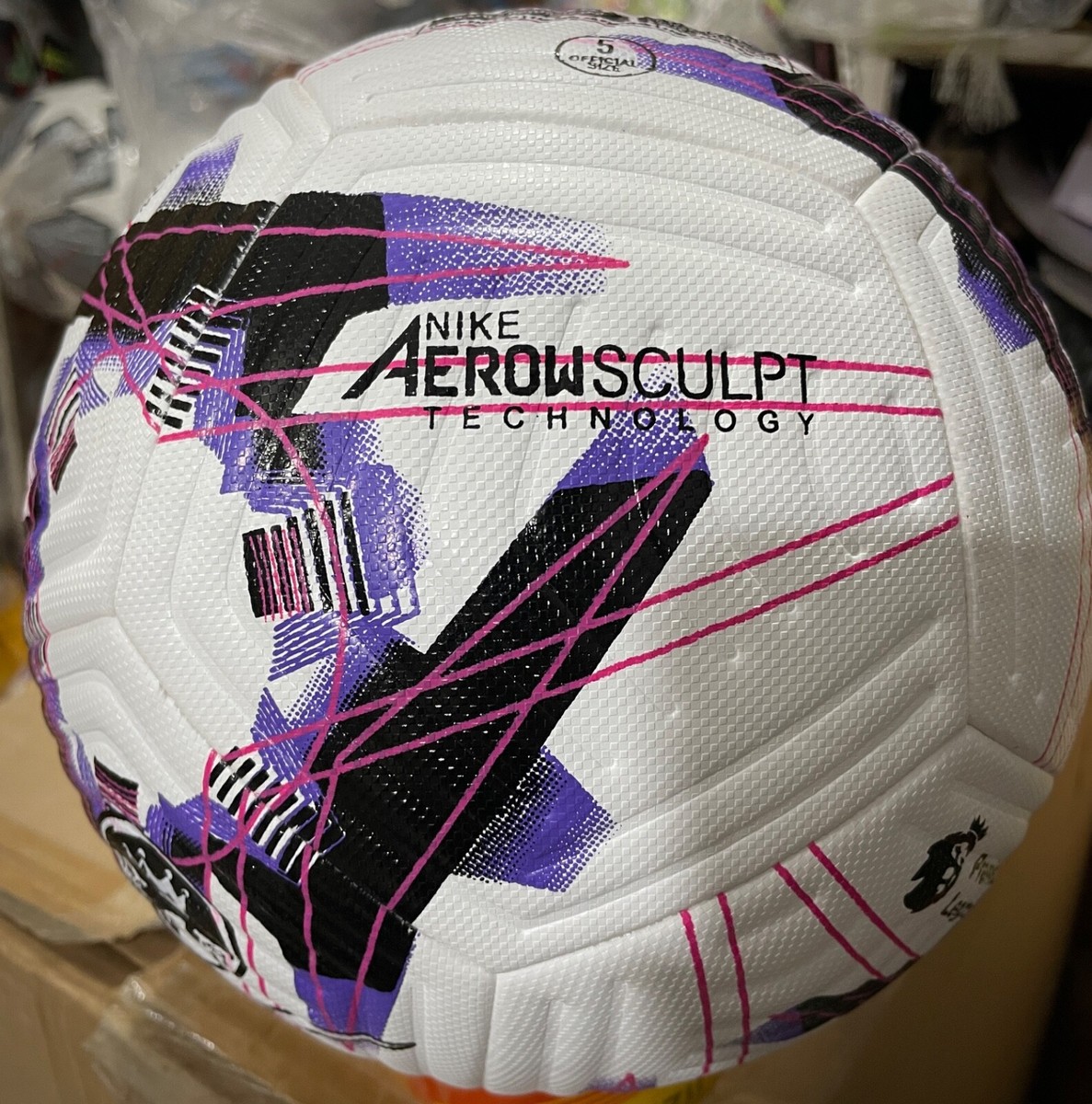 premier league football ball size 5