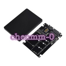 1PCS M.2 Solid State SSD to sata3 disk box ngff msata to serial port 2 to 1 YT