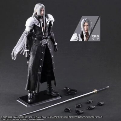 NewPlay Arts Kai Final Fantasy VII Sephiroth Action Figure