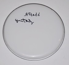 James Gadson Signed Autograph 10" Drumhead Marvin Gaye Drummer COA R