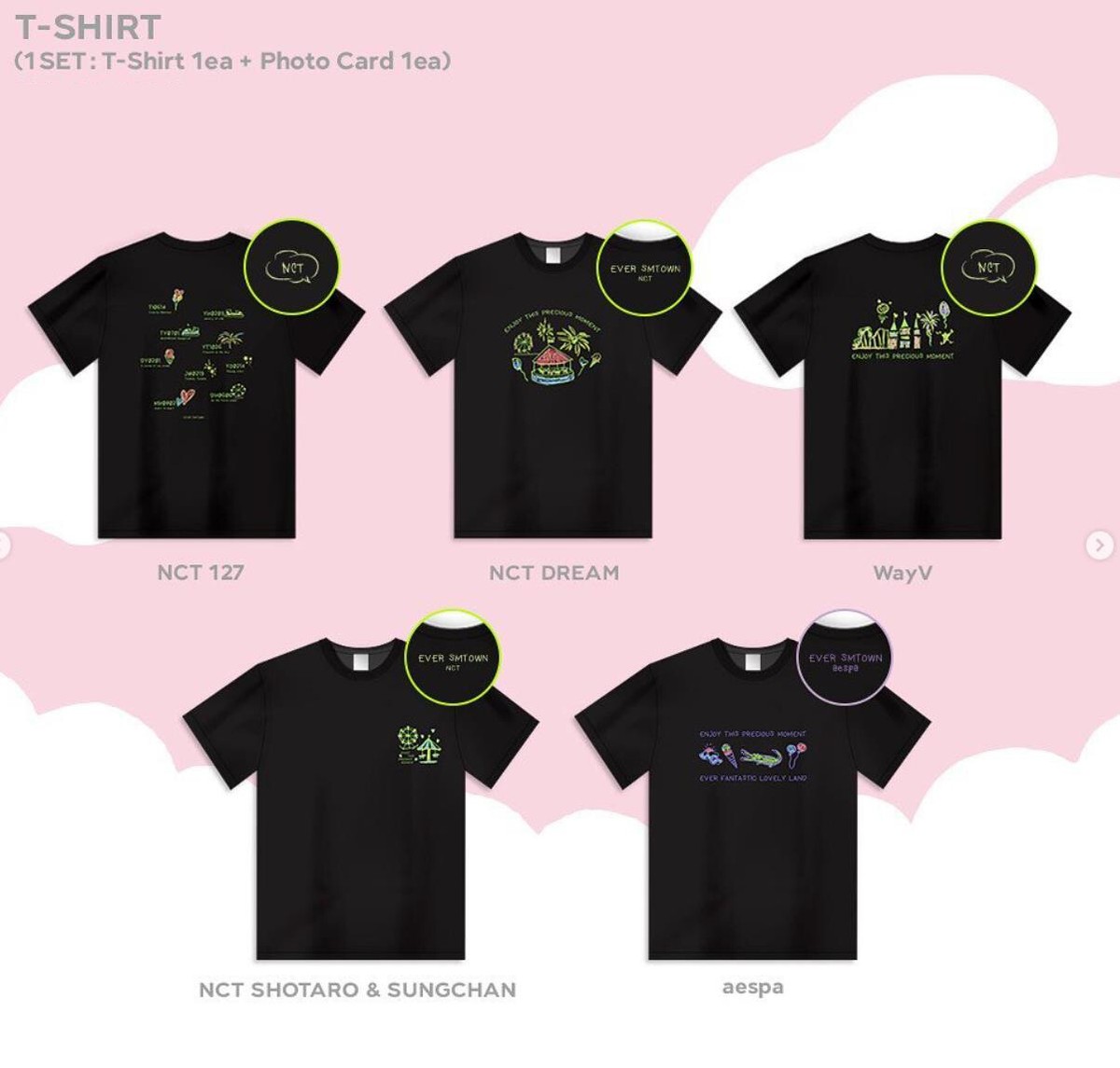 WAYV EVER SMTOWN : KWANGYA@EVERLAND SEASON2 MD T-SHIRT +