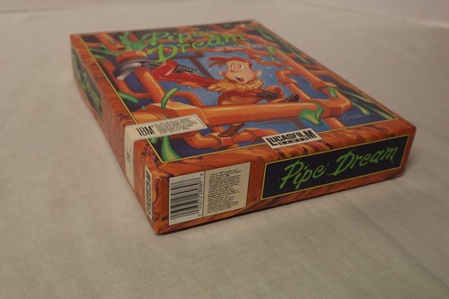 Lucasfilm Games Pipe Dream Big Box IBM 3.5" Floppy Disk PC Game Retro Vintage - Picture 6 of 10