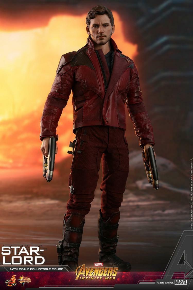 Hot Toys MMS539 Avengers Infinity War 1/6 Star-Lord Starlord Hot Toys MMS539 Avengers Infinity War 1/6 Star-Lord Starlord