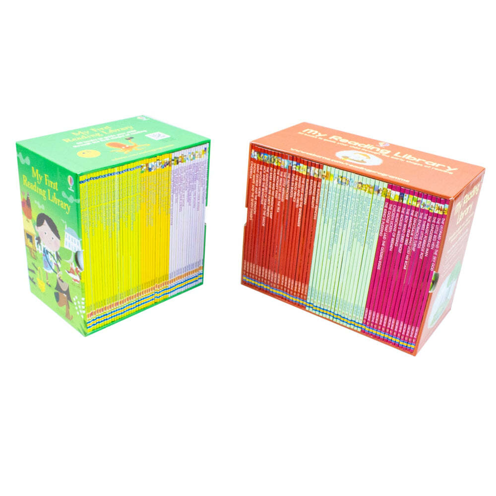 Usborne Very First Reading Library 100 Books Set Collection Complete School