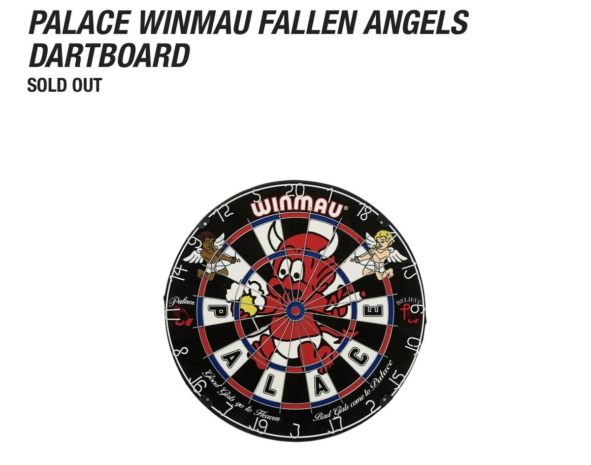Palace Winmau Fallen Angels Dartboard Brand New | Order Palace Winmau Fallen Angels Dartboard Brand New | Order