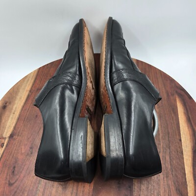 Mezlan Aviano Shoes Men\'s 13M Black Leather Ostrich Leg Monk Buckle Strap Dress Mezlan Aviano Shoes Men main image 3