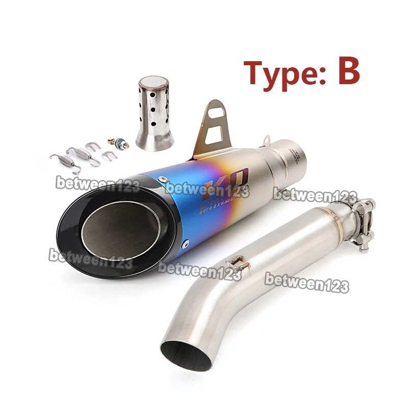 Silenciador de escape medio para Honda CB300R CB250R 2018-2025 CB300F CBR300R 2020-2025 Foto 4 de 4