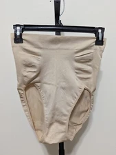 Wacoal Women's Beige Control Pear Hi-Waist Shape Brief Panty Sz XXL 809177