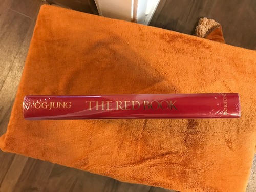C.G. Carl Jung hardcover THE RED BOOK liber novus SEALED philemon '09 illus eng! - Picture 6 of 7