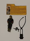 GI Joe 1988 Night Force Crazylegs  w/ Card