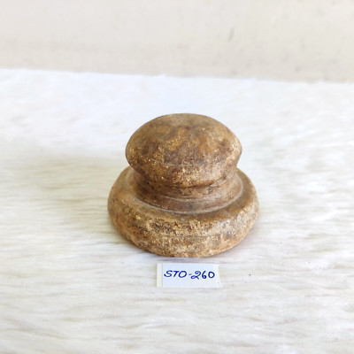 Vintage Handmade Stone Paperweight Decorative Decktop Office Collectible STO260