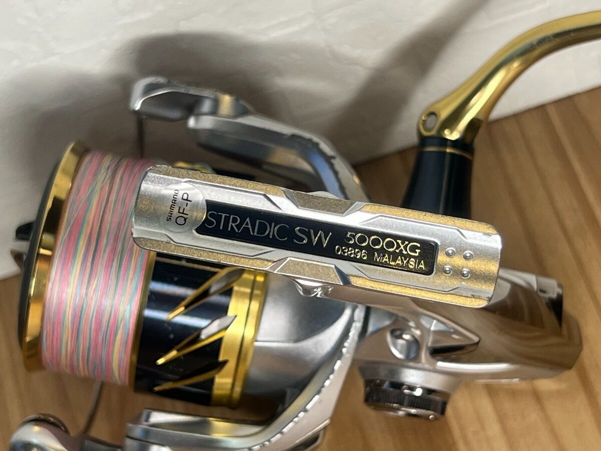 Shimano 18 Stradic SW 5000XG Spinning Jigging Game Reel Very Shimano 18 Stradic SW 5000XG Spinning Jigging Game Reel Very