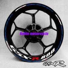 Wheel rim decoration reflective stickers for Suzuki GSXR600 GSX-R 600 GSXR NEW