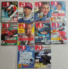 F1 RACING - Formuła 1 - 10x magazyn magazyn - rocznik 1996 - RZADKI KOLEKCJONER