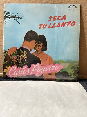 CARLOS PIZARRO Seca Tu Llanto LATIN LP GUARANY ORIG BLUE LABELS DG MONO/ SHRINK
