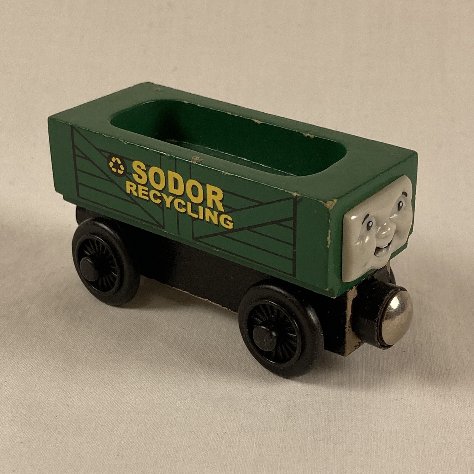 Thomas the Train Wooden Railway Sodor Recycling Troublesome Truck 2003 Vintage