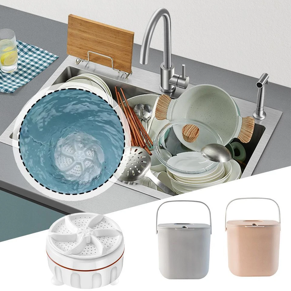 Mini Schreibtisch Geschirrspüler Maschine 5V 2A Tragbar Arbeitsplatte Geschirrwa` A3T2 △^ θ K5H6