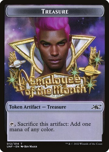 MTG Stainless Steel Token Treasure Chocobo | eBay