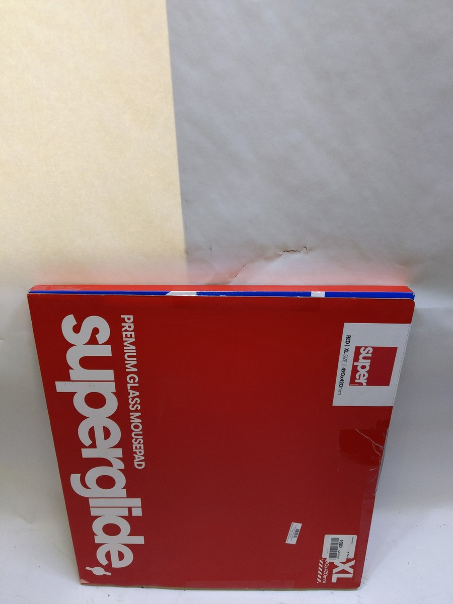 Pulsar Superglide Premium Glass Mouse Pad Red XL 490mm x 420mm | eBay