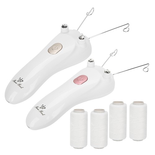 Electric Body Facial Hair Remover Threading Defeather Cotton Thread Epilator Set - Picture 11 of 18