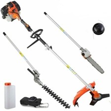 DECESPUGLIATORE 4 IN 1 A SCOPPIO TAGLIASIEPI RASAERBA MOTOSEGA POTATORE 52CC