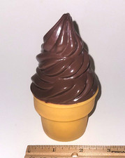 Play Food Realistic Ice Cream Cone Prop Diplay