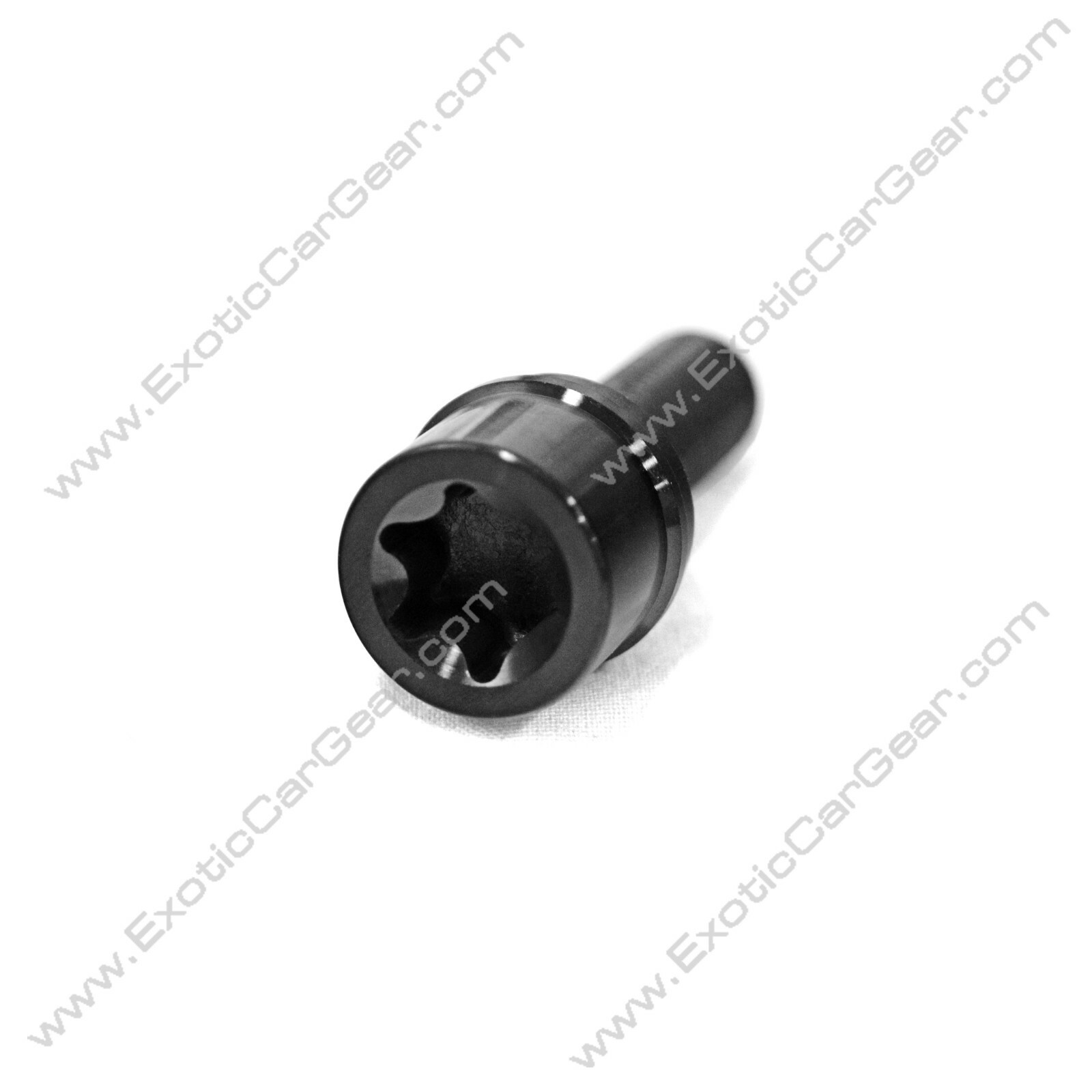 Lamborghini Gallardo 2004-2007 Titanium Wheel Bolts - Black Finish
