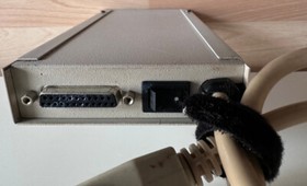 External Disk Drive, Compact For Amiga 500 - A4000, CDTV... Works