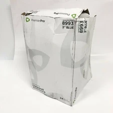 24 Rolls PremierPro Cohesive Bandages BLUE 3"x5 Yards Each Hand Tear NEW