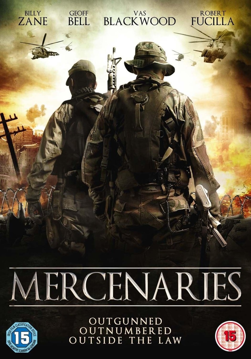 MERCENARIES DVD Paris Leonti Robert Fucilla Billy Zane Movie Film