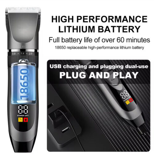 Cordless Hair Clippers for Men | Mens Hair Trimmer Set | Hair Clippers for Men. - Picture 10 of 16