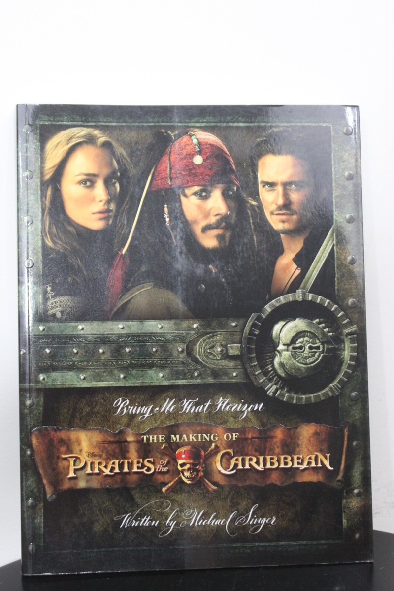 MAKING OF PIRATES OF CARIBBEAN Movie Companion Book Disney 