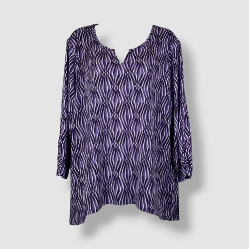 Alfred Dunner Purple Plus Size Shirts & Tops - Macy's